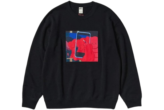 KAWS x Uniqlo Warhol Graphic 476119 Sweatshirt Black