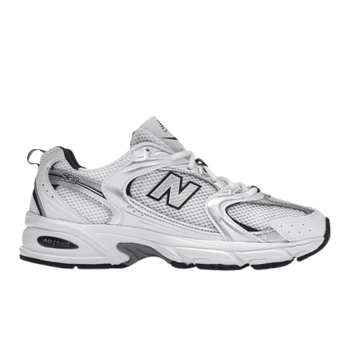 New Balance 530 White Silver Navy