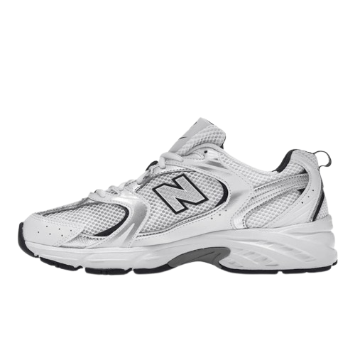 New Balance 530 White Silver Navy
