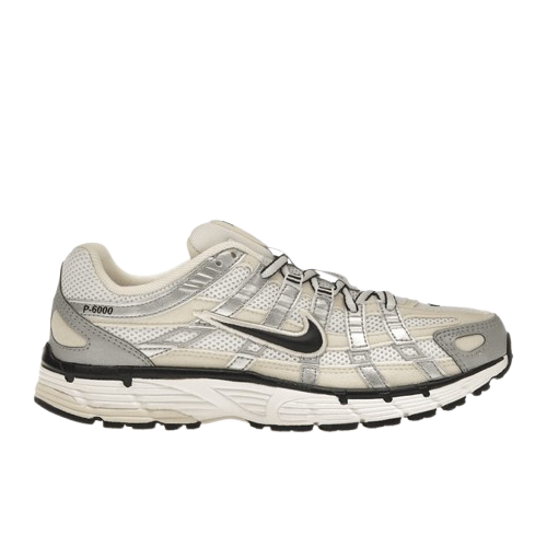 Nike P-6000 Coconut Milk Metallic Silver