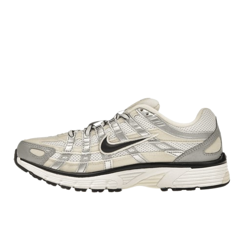 Nike P-6000 Coconut Milk Metallic Silver