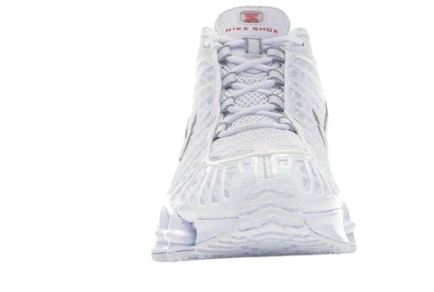 Nike Shox TL White Metallic Silver